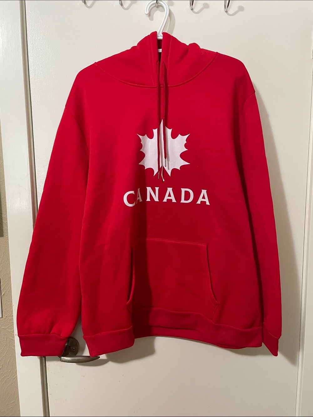 Canada Red Hoodie Sweatshirt